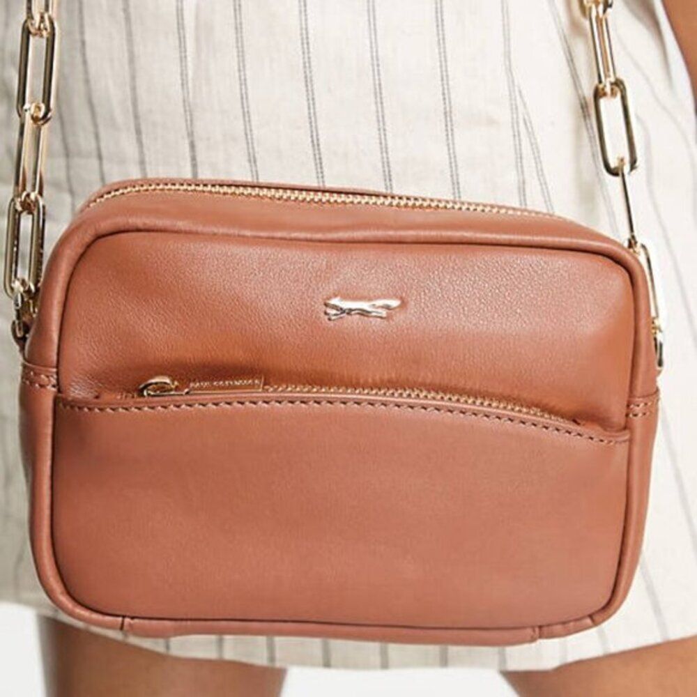 Paul Costelloe Women's Leather‎ Front Pocket Camera Bag Party Evening